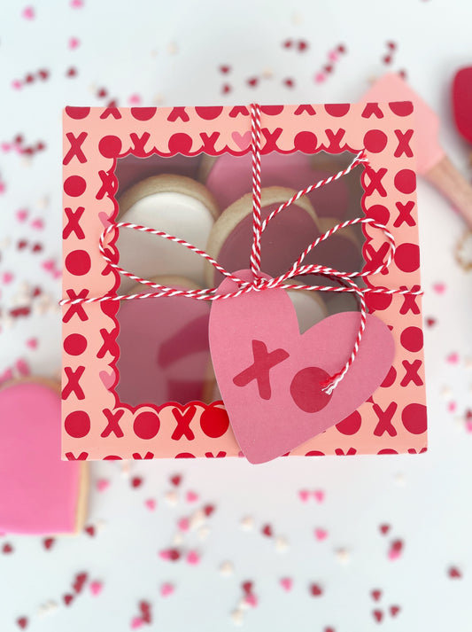 Valentine's Heart Cookie Variety Box